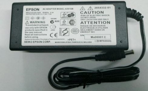 NEW Epson 13.5V DC 1.2A AC Adapter for Epson scanner V370 V350 V200 V100